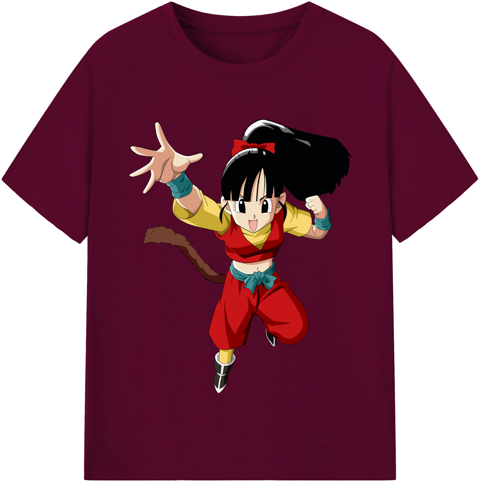 （画像用） ドラゴンボール パン DRAGON BALL Pan レディースカジュアルプリントTシャツ（綿100％）